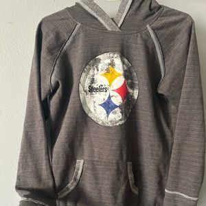 Steelers womens hoodie size large